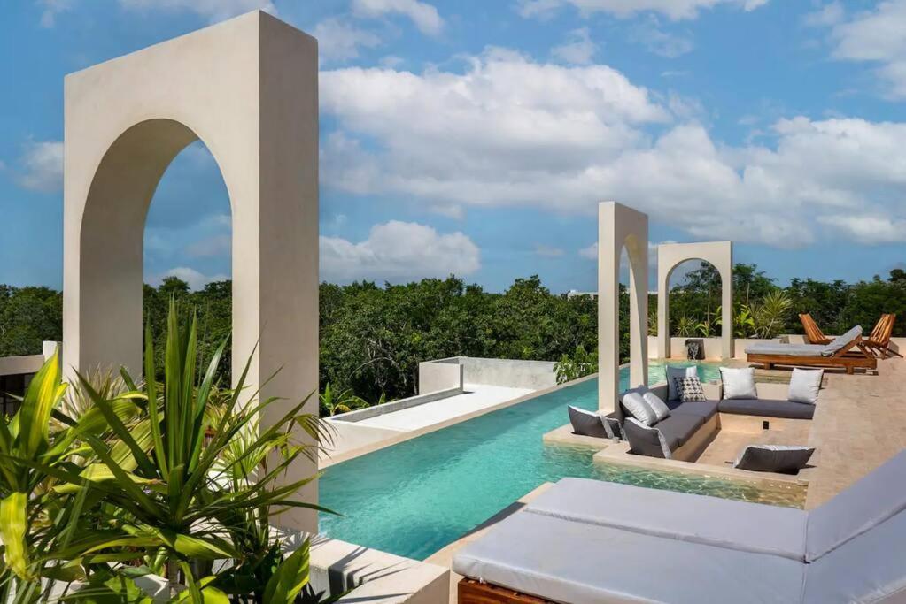Apartamento Torana A1 Cozy Design Apt W Pvt Pool And Patio Tulum